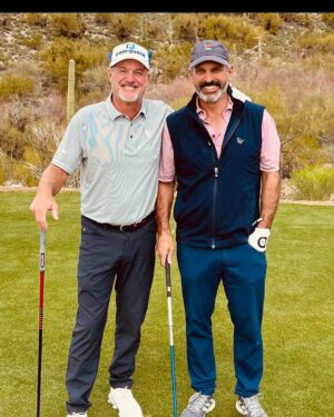 Katie Couric Instagram - Before I go into full baby watch mode, I wanted to share some photos from Tucson and the @cologuard_classic golf tournament. We had a wonderful time with our friends from Exact Sciences and @jkelly13pga who approached the CEO and our friend Kevin Conroy about hosting this tournament and it was off to the races!  I met some folks who were screened with @cologuard and that saved their lives. Also spent time with so many great advocacy groups who are working hard to raise awareness about colorectal cancer screening. And it was so great to see @craigmelvinnbc as well, though he too is a member of a club no one wants to join, having lost his brother Lawrence to colon cancer. (And while we were there, the @katiecouricmedia team put together a great PSA that I will post tomorrow.) So here’s the drill friends: if you’re 45 or over talk to your doctor about getting screened. This is the second leading cancer killer of men and women combined but it doesn’t have to be this way!!! Early detection saves lives. Period. And if you’re under 45 (there’s been a disturbing trend of younger people getting diagnosed with this disease) please be aware of symptoms: blood in your stool, change in stool color or shape, unexplained weight loss, fatigue, bloating and generally feeling unwell.  Advocate for yourself!  Find a doctor who will listen and not blow you off. Since we have several more days in March, I will continue to post about this because I love my followers (well, most of them lol) and I want you to stay healthy!!!!! (At some point, these posts may be interrupted by a photo of a beautiful baby btw) But PLEASE get screened!!! Do it for yourself and for the people you love.❤️ (and how do I get these gross porn bots from my account when I’m trying to save lives??????? 🫤)