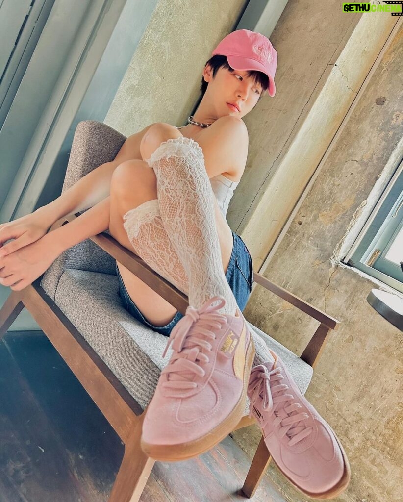 Katsamonnat Namwirote Instagram - 내 숨은 on your lips 🍒It's so sweet . Step into the sweet life with #PUMAPALERMO ❤ @PUMATHAILAND #PUMATH #TEAMPALERMO #PUMAPALERMO Bangkok, Thailand