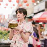 Katsamonnat Namwirote Instagram - 新年快乐 , 新正如意, 新年发财 🐉💵 我可爱吗？🐱🧧 . 📸 @chonticha.sai 💄 @jin_pannaphat @nadaimakeover #cooheart Bangkok, Thailand