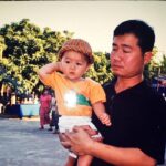 Katsamonnat Namwirote Instagram - Guess who is me left or right hehe ✨🐱 Happy Children's day 👶🏻