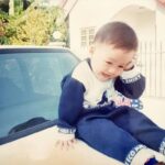 Katsamonnat Namwirote Instagram - Guess who is me left or right hehe ✨🐱 Happy Children's day 👶🏻