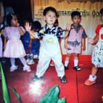 Katsamonnat Namwirote Instagram - Guess who is me left or right hehe ✨🐱 Happy Children's day 👶🏻