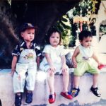 Katsamonnat Namwirote Instagram - Guess who is me left or right hehe ✨🐱 Happy Children's day 👶🏻