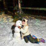Katsamonnat Namwirote Instagram - Do you wanna build a snowman? Come on let's go and play ☃️❄️✨ น้องเห็นไอติม 8 ชั้น ตาลุกวาวเลยอ่าาาา (I'm a teddy bear not bunny anymore🧸) Otaru Hokkaido, Japan 小樽市