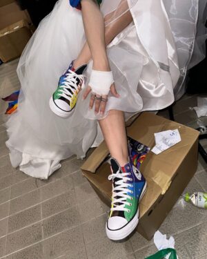 Katsamonnat Namwirote Instagram - Hopefully equality exists everywhere ! 
รอวันที่ความเท่าเทียมจะเบ่งบานในทั่วโลก
I'm proud to be #pride 🏳️‍🌈
Cause I was born this way 
#pridemonth #สมรสเท่าเทียม
Styling : bestie @gg.goshi 🏳️‍🌈💖