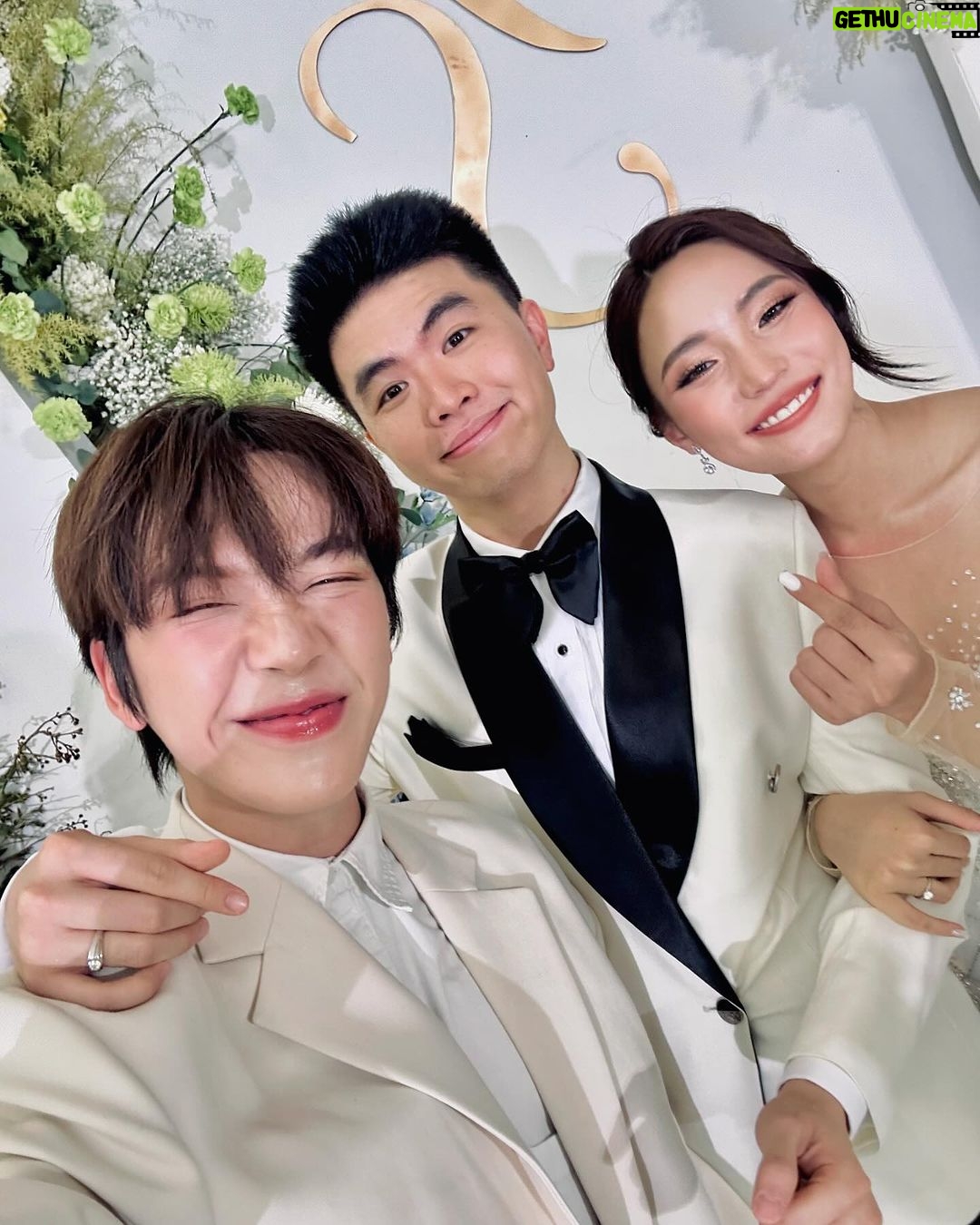 Katsamonnat Namwirote Instagram - Love wins all ❥ . Congratulations💖wishing you a happy married life @sunsaisawat Phrae, Thailand