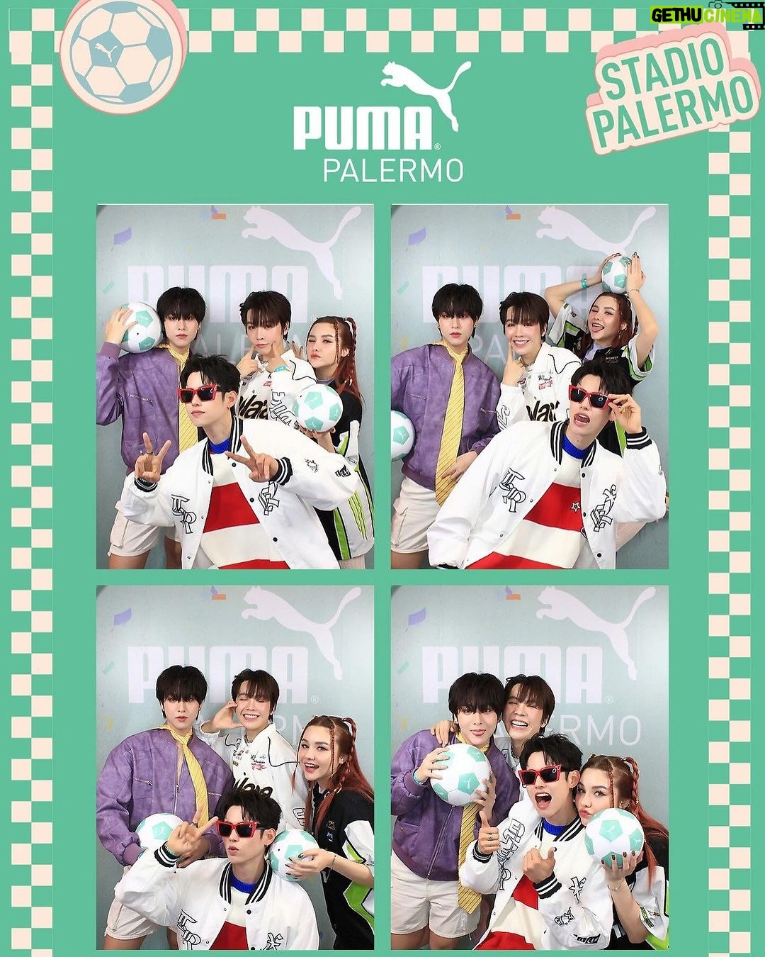 Katsamonnat Namwirote Instagram - "Being happy never goes out of style" 🍀 @PUMATHAILAND #PUMATH #TEAMPALERMO #PUMAPALERMO