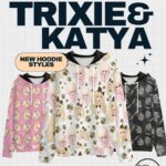 Katya Zamolodchikova Instagram - New @trixiemattel & @katya_zamo hoodie styles out now! 🛍️🤩