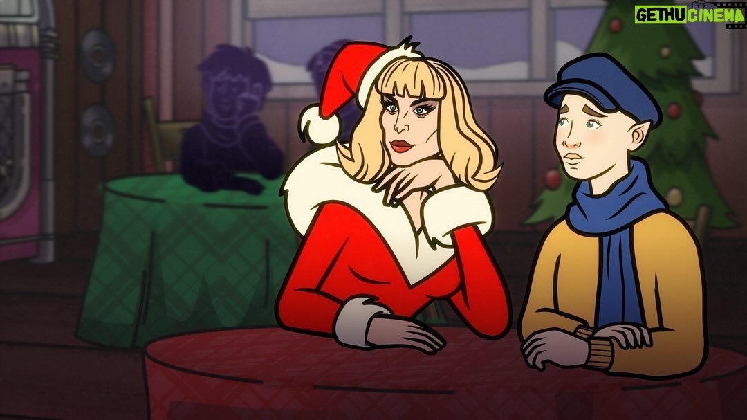 Katya Zamolodchikova Instagram - With #DragRace Season 16 around the corner, it’s up to us to save the North Pole’s last queer bar! 😱 Watch #ATrixieAndKatyaChristmas now on the @rupaulsdragrace YouTube channel 🎄 (🎨: @Cartuna + Combo)