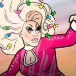 Katya Zamolodchikova Instagram - With #DragRace Season 16 around the corner, it’s up to us to save the North Pole’s last queer bar! 😱 Watch #ATrixieAndKatyaChristmas now on the @rupaulsdragrace YouTube channel 🎄 (🎨: @Cartuna + Combo)