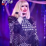 Katya Zamolodchikova Instagram - Love these photos by @dusticunningham taken of me during my lipsynka homage cabaret number at @apocalipstick.now Halloween show.