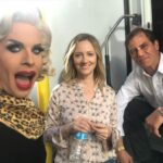 Katya Zamolodchikova Instagram - Throwback to gig of a lifetime. Such lovely people, such talented actors, what an honor to share the screen with these legends !!!