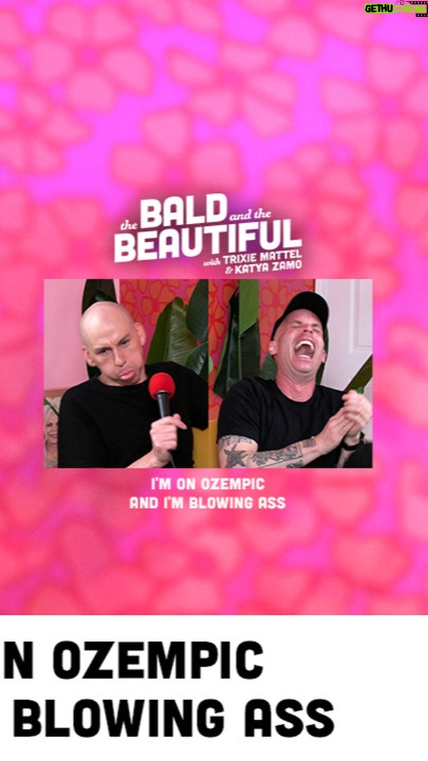 Katya Zamolodchikova Instagram - I'm on Ozempic and I'm Blowing Ass with Trixie and Katya | The Bald and the Beautiful Podcast Please consult your doctor before listening to this podcast. Common side effects of The Bald and the Beautiful include nausea, stomach pain, diarrhea, vomiting, superfluous third nipples, increased viewings of Ken Burns documentaries, compulsive tax preparation, and a deep yearning for golden showers. Remember: Higher quality ingredients mean a healthier and happier life for your kitty. So, head to https://Smalls.com/BALD and use promo code BALD at checkout for 50% off your first order PLUS free shipping! Follow Trixie: @TrixieMattel Follow Katya: @Katya_Zamo To watch the podcast on YouTube: http://bit.ly/TrixieKatyaYT Don’t forget to subscribe to the podcast for free wherever you're listening or by using this link: http://bit.ly/baldandthebeautifulpodcast If you want to support the show, and get all the episodes ad-free go to https://thebaldandthebeautiful.supercast.com If you like the show, telling a friend about it would be amazing! You can text, email, Tweet, or send this link to a friend: http://bit.ly/baldandthebeautifulpodcast To check out future Live Podcast Shows, go to: https://trixieandkatya.com To order your copy of our latest book, "Working Girls", go to: workinggirlsbook.com To check out the Trixie Motel in Palm Springs, CA: https://www.trixiemotel.com Listen Anywhere! Apple Podcasts: http://bit.ly/baldandthebeautifulapple Spotify: http://bit.ly/baldandthebeautifulspotify Google: http://bit.ly/baldandthebeautifulgoogle Follow Trixie Mattel: Official Website: https://www.trixiemattel.com/ Facebook: https://www.facebook.com/trixiemattel Instagram: https://www.instagram.com/trixiemattel Twitter: https://twitter.com/trixiemattel Follow Katya Zamo: Official Website: https://www.welovekatya.com/ Facebook: https://www.facebook.com/welovekatya/ Instagram: https://www.instagram.com/katya_zamo Twitter: https://twitter.com/katya_zamo About the Podcast: F*ggy Bald f**ks by day, wildly successful crossdressing bombshells by night. #TrixieMattel #KatyaZamo #BaldBeautiful