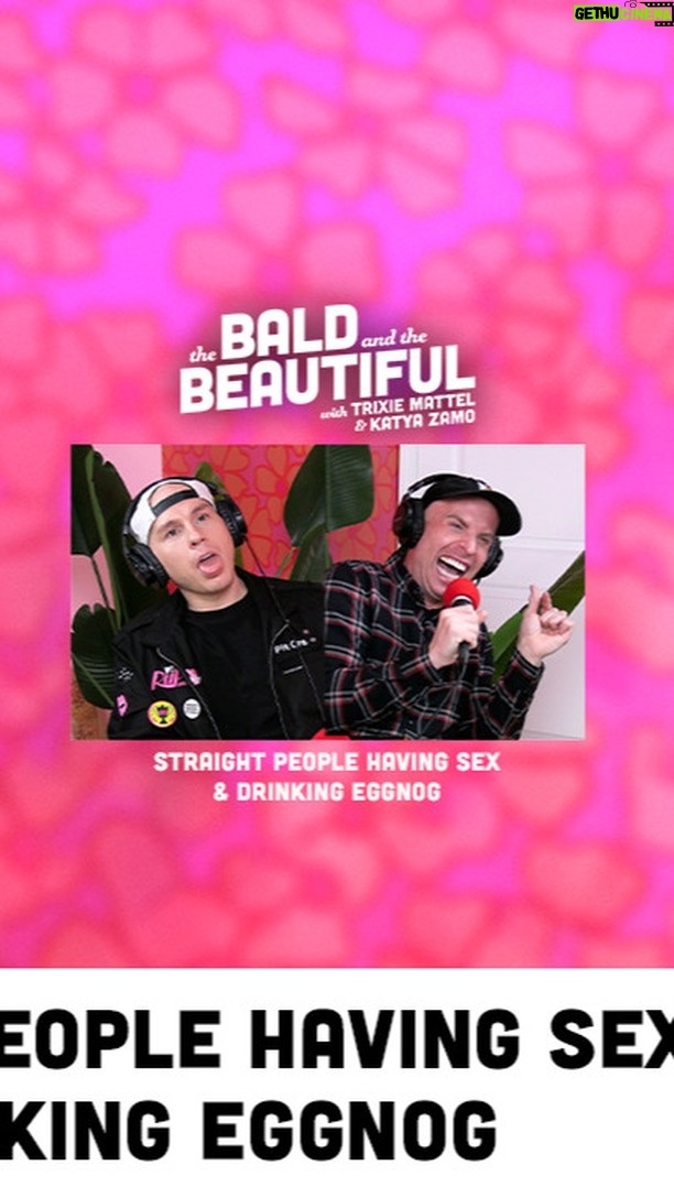 Katya Zamolodchikova Instagram - Straight People Having Sex & Drinking Eggnog with Trixie and Katya | The Bald and the Beautiful Podcast While it's a scientifically-proven fact that humans require food, water, air, and shelter to survive, it is not yet widely known that straight men also require eggnog post-coitus in order to continue existing in this wild world of ours. So this summer, please don't bring a six-pack of beer to your neighbor's barbecue. Instead, tell him that you value his post-intercourse survival and bring him several cartons of refreshing, summery eggnog. His life may just depend upon it. Follow Trixie: @TrixieMattel Follow Katya: @Katya_Zamo To watch the podcast on YouTube: http://bit.ly/TrixieKatyaYT Don’t forget to subscribe to the podcast for free wherever you're listening or by using this link: http://bit.ly/baldandthebeautifulpodcast If you want to support the show, and get all the episodes ad-free go to https://thebaldandthebeautiful.supercast.com If you like the show, telling a friend about it would be amazing! You can text, email, Tweet, or send this link to a friend: http://bit.ly/baldandthebeautifulpodcast To check out future Live Podcast Shows, go to: https://trixieandkatya.com To order your copy of our latest book, "Working Girls", go to: workinggirlsbook.com To check out the Trixie Motel in Palm Springs, CA: https://www.trixiemotel.com Listen Anywhere! Apple Podcasts: http://bit.ly/baldandthebeautifulapple Spotify: http://bit.ly/baldandthebeautifulspotify Google: http://bit.ly/baldandthebeautifulgoogle Follow Trixie Mattel: Official Website: https://www.trixiemattel.com/ Facebook: https://www.facebook.com/trixiemattel Instagram: https://www.instagram.com/trixiemattel Twitter: https://twitter.com/trixiemattel Follow Katya Zamo: Official Website: https://www.welovekatya.com/ Facebook: https://www.facebook.com/welovekatya/ Instagram: https://www.instagram.com/katya_zamo Twitter: https://twitter.com/katya_zamo #TrixieMattel #KatyaZamo #BaldBeautiful