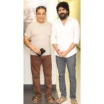 Kavin Instagram - Went to temple today :) @ikamalhaasan sir 🙏🏼🙏🏼🙏🏼♥️ @arunprasath_photography thank you bro 🤍