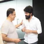 Kavin Instagram - Went to temple today :) @ikamalhaasan sir 🙏🏼🙏🏼🙏🏼♥️ @arunprasath_photography thank you bro 🤍