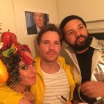 Kaya Scodelario Instagram - #Tb to last years Halloween party at ours with amazing friends and touching etc. - this year I’m alone in Canada, watching schitts Creek in my bathrobe. I’ve never been more afraid. #votehimout #wearamask