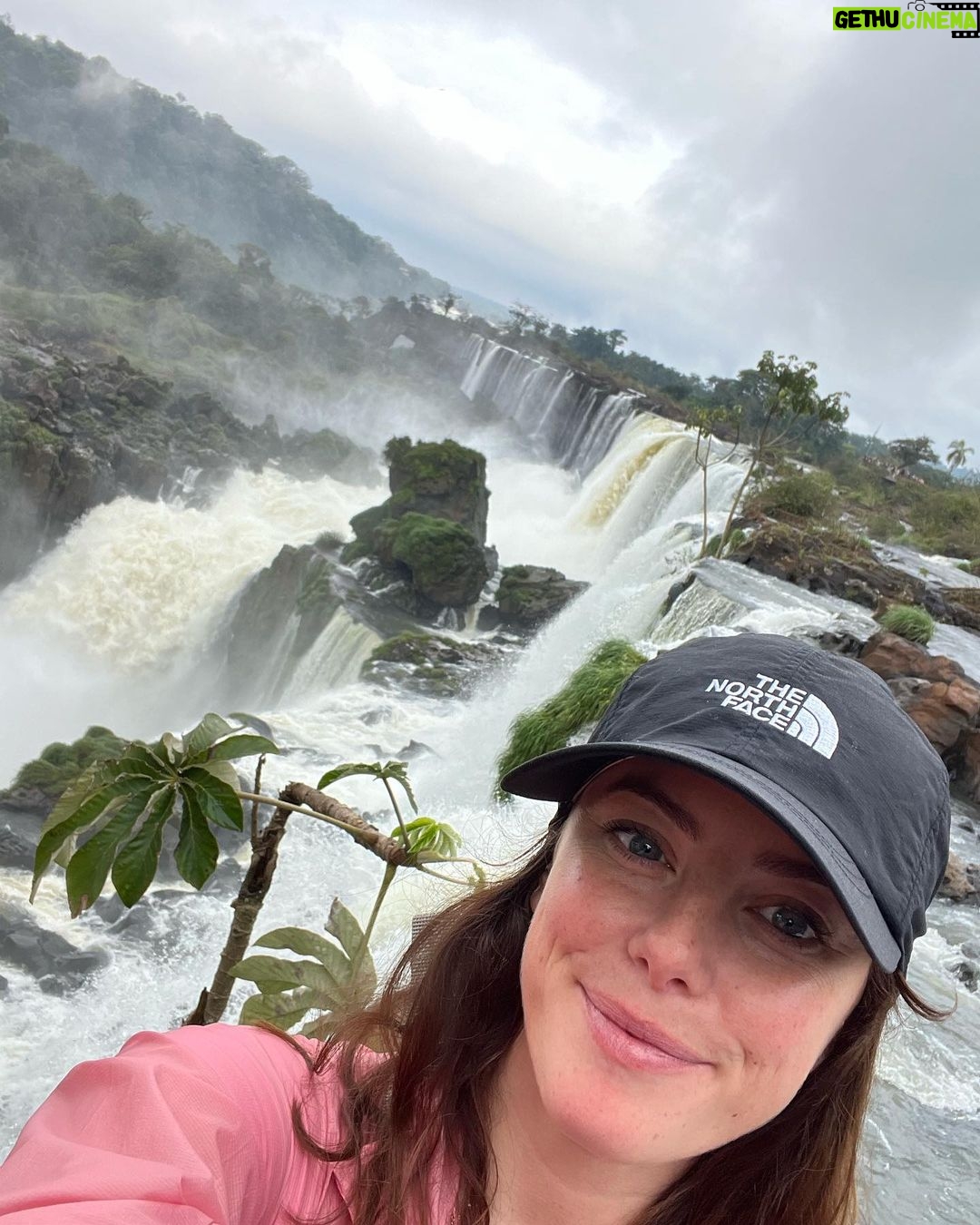 Kaya Scodelario - 354.4K Likes - The cheesy tourist selfies don’t do it justice…
Beyond grateful to get to see such incredible natural beauty in person & share these memories with my family.
Iguazu Falls you have my heart 🤍
