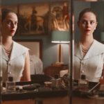 Kaya Scodelario Instagram - Meet Hermia. She’s a good wife. Keeps everything running smoothly. She’s not about to snap. No. Not at all. March 13th. @amazonprimevideo #ThePaleHorse