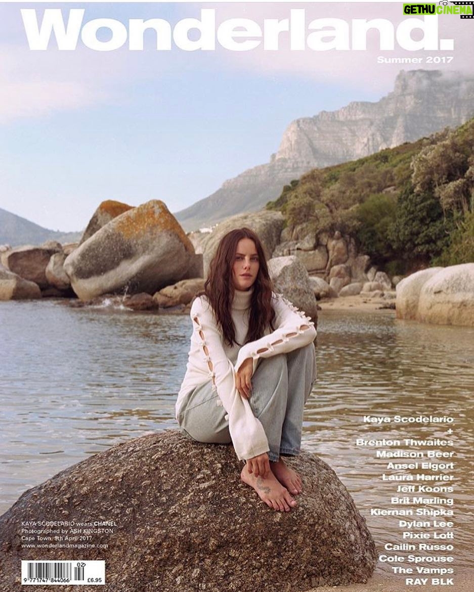 Kaya Scodelario Instagram - So excited to be on the cover of @wonderland amazing shoot in Cape Town. Thanks guys!! πΈπ·
