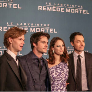 Kaya Scodelario Instagram - What a way to end this crazy 5 year ride! Thank you Paris! #mazerunner #deathcure