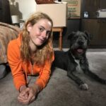 Kaya Scodelario Instagram - Throwback to when my hair was bleached to within an inch of its life and I got to work with this fluffy legend, Mr ChooChoo , on Crawl. If like me you’ve run out of everything to watch this year it’s on Prime. SPOILER ALERT: the dog survives so pls don’t shout at me