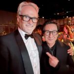 Ke Huy Quan Instagram - First time at @LACMA Art + Film Gala. Starstruck meeting Keanu Reeves and this year’s film honoree David Fincher 🤩🤩. What a great night. I’m a huge fan of David’s movies. He is one of my favorite filmmakers. I was so excited to meet him and then he told me we actually met before.😱 He worked on visual effects on Indy II. WOW—what a small world and a fun connection. We got to spend a brief moment down memory lane. Congratulations again David! Thank you @Audi for having me. Cheers!!! Styled by: @chloekeiko Grooming: @sonialeeartistry Outfitted by: @zegnaoffiical @omega @oliverpeoples @nouvelheritage @grazielagems @churchs