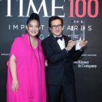 Ke Huy Quan Instagram - When I hear the word impact, I automatically think about all the people who have made a difference in my life. To think that their effect on me is the same effect I may have had on others makes me feel so good inside. Thank you @time for this award and for encouraging me to always strive to do better. A huge CONGRATULATIONS to all of this year’s award recipients. 🎉👏🥳 And thank you to @amandangocnguyen for flying all the way to Singapore to present me with this award. Appreciate you my friend. 🤗 Tuxedo: @giorgioarmani Grooming: @sean_livesforcoffee @peterkhor