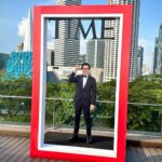 Ke Huy Quan Instagram - When I hear the word impact, I automatically think about all the people who have made a difference in my life. To think that their effect on me is the same effect I may have had on others makes me feel so good inside. Thank you @time for this award and for encouraging me to always strive to do better. A huge CONGRATULATIONS to all of this year’s award recipients. 🎉👏🥳 And thank you to @amandangocnguyen for flying all the way to Singapore to present me with this award. Appreciate you my friend. 🤗 Tuxedo: @giorgioarmani Grooming: @sean_livesforcoffee @peterkhor