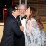 Ke Huy Quan Instagram - Thank you @Time for including me on the 2023 #TIME100 list! I’m so honored to be a part of this group on your 100th anniversary. Steven Spielberg has made such a significant impact on my life, as well as so many others. That’s why it was a special privilege for Drew and me to present him with the TIME100 Impact Award. Congratulations Steven❣️ Styled by: @chloekeiko Grooming: @serafinosays Tuxedo: @giorgioarmani