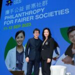 Ke Huy Quan Instagram - Thank you to @hkjc_community for inviting me to such a meaningful event. It's been five years since I've been to Hong Kong, and it's just as beautiful as I remembered. I am so happy to be back and sharing my story. I hope I was able to contribute as much as I took away from these very important conversations. 🙏🏻 Dressed by: @giorgioarmani Grooming: @johnchung_barbieri @deardera