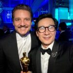 Ke Huy Quan Instagram - The Oscar after parties were EPIC!!! Everywhere I looked, there was someone famous. I’ve been to many parties, but…😱 these were on another level. Just to give you an idea, as we walked into the @vanityfair party, I ran into @usher and @gigihadid who were both super friendly. 🤯 I also had the most wonderful and memorable conversation with @tiffanyhaddish. I won’t share what we talked about, but THANK YOU, TIFFANY❣️