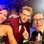 Ke Huy Quan Instagram - I have a nephew who loves to collect Pokémon cards. Me? I feel so blessed to be able to collect celebrity selfies. 😜 Here’s some more I haven’t had a chance to share. 🤭
