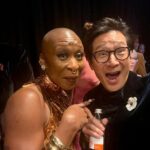 Ke Huy Quan Instagram - I have a nephew who loves to collect Pokémon cards. Me? I feel so blessed to be able to collect celebrity selfies. 😜 Here’s some more I haven’t had a chance to share. 🤭