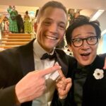 Ke Huy Quan Instagram - I have a nephew who loves to collect Pokémon cards. Me? I feel so blessed to be able to collect celebrity selfies. 😜 Here’s some more I haven’t had a chance to share. 🤭
