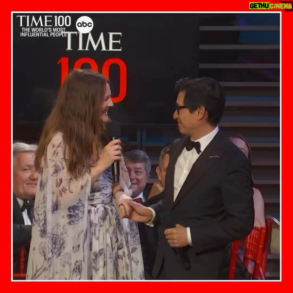 Ke Huy Quan Instagram - #Repost • @abcnetwork Steven Spielberg makes dreams come true ✨ Don’t miss the #TIME100 gala TONIGHT at 7/6c on ABC to join in celebrating the many others who do too 🥂 Stream on Hulu and Disney+.