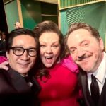Ke Huy Quan Instagram - The KENERGY is REAL! So much fun at the Oscars. I’m so glad @theacademy brought back past winners to honor this year’s nominees. I was so proud and honored to stand amongst these men in presenting the best supporting actor category. Congratulations to all the winners of the night. Here’s 1 of 2 sets of selfies. 😜 Styling: @chloekeiko Grooming: @anissaemily Dressed by: @giorgioarmani Jewelry: @cartier 💆🏻: @drbarbarasturm