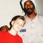 Keegan Allen Instagram - love these guys. I’ll never forget this day hanging with @drdre and @snoopdogg and how nice they were to my mom and I. Epic legendary halftime show!