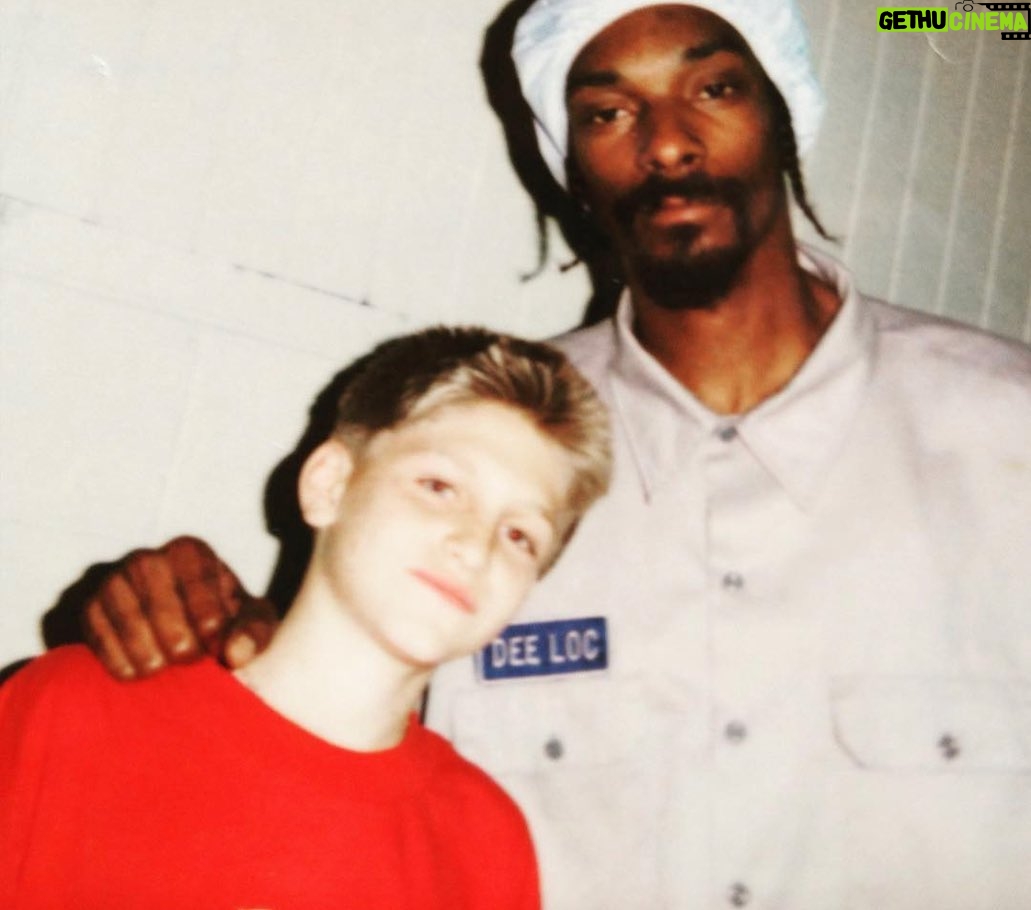 Keegan Allen Instagram - love these guys. I’ll never forget this day hanging with @drdre and @snoopdogg and how nice they were to my mom and I. Epic legendary halftime show!