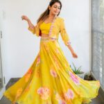 Keerthi shanthanu Instagram – 🔆Jus a girl who loves to twirl & swirl 🔆🌻

Wearing @studio149 💫
Captured by @zerowattsphotography 💫
Makeup & hair – myself 💫

#kiki #dolledup #event #yellow #love