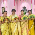Keerthi shanthanu Instagram - ✨கல்யாணம் ✨ 💛💛💛💛💛 @shrutitudi @ruskey_11 @shanthnu @mahuvnish @brinda_gopal @jayanthirkv @asrkvkumar @dianishanth @poornimabhagyaraj @gayathriraguramm @veena_sujya @inst.prasanna @the_arjun_kaladhar @arvindkaladhar @khushsundar @1mxdhxv._ @adhav.krishna_ #gold #wedding #family