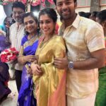 Keerthi shanthanu Instagram - ✨கல்யாணம் ✨ 💛💛💛💛💛 @shrutitudi @ruskey_11 @shanthnu @mahuvnish @brinda_gopal @jayanthirkv @asrkvkumar @dianishanth @poornimabhagyaraj @gayathriraguramm @veena_sujya @inst.prasanna @the_arjun_kaladhar @arvindkaladhar @khushsundar @1mxdhxv._ @adhav.krishna_ #gold #wedding #family