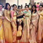 Keerthi shanthanu Instagram - ✨கல்யாணம் ✨ 💛💛💛💛💛 @shrutitudi @ruskey_11 @shanthnu @mahuvnish @brinda_gopal @jayanthirkv @asrkvkumar @dianishanth @poornimabhagyaraj @gayathriraguramm @veena_sujya @inst.prasanna @the_arjun_kaladhar @arvindkaladhar @khushsundar @1mxdhxv._ @adhav.krishna_ #gold #wedding #family