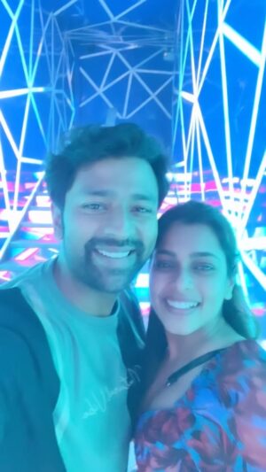 Keerthi shanthanu Instagram - Swiping our way thru a vacation 🏖️ #thailand 
#thailanddiaries #bangkok #pattaya #vacation #vacationmode #couple #couplevacation