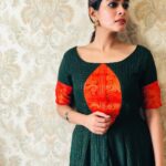 Keerthi shanthanu Instagram – 🧡

Outfit : @tamarachennai @thestitches.in