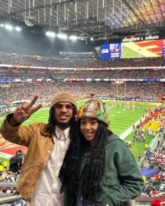 Keith Lee Instagram - Never thought this is what I would be posting but when I say it I mean it , God Is Amazing 🙏🏽 I can’t say it enough 🫂 Stylist: @dontcallmebrittany Allegiant Stadium
