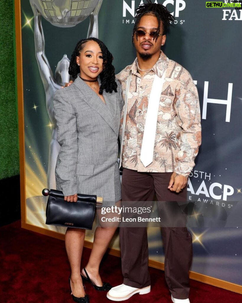 Keith Lee Instagram - NAACP Awards 🏆 Im forever thankful and always will be🖼️ stylist : @dontcallmebrittany God Is Amazing 🙏🏽 California