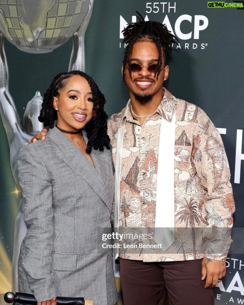 Keith Lee Instagram - NAACP Awards 🏆 Im forever thankful and always will be🖼️ stylist : @dontcallmebrittany God Is Amazing 🙏🏽 California