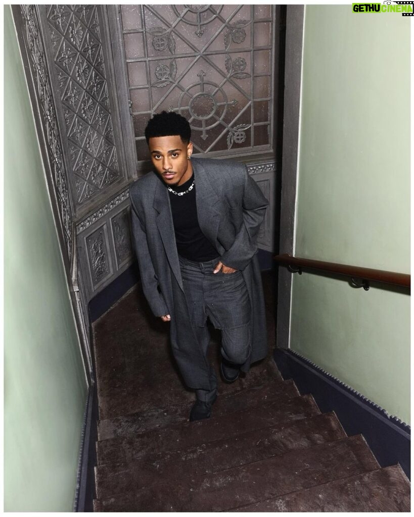Keith Powers Instagram - @Tribeca 2023 • Premiere Night for The Perfect Find shot by: @iam_newyorkmade styling: @jasonbolden grooming: @eliven.q @givenchy @tiffanyandco #ThePerfectFindFilm