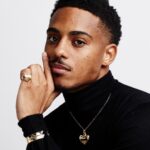Keith Powers Instagram - Yo! I am honored and excited to be wearing the first #PradaFineJewelry collection, Eternal Gold with 100% recycled gold. Thank you @prada! #ad
